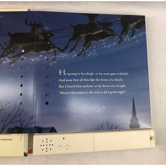 the night before Christmas recordable storybook - Picture 5 of 6